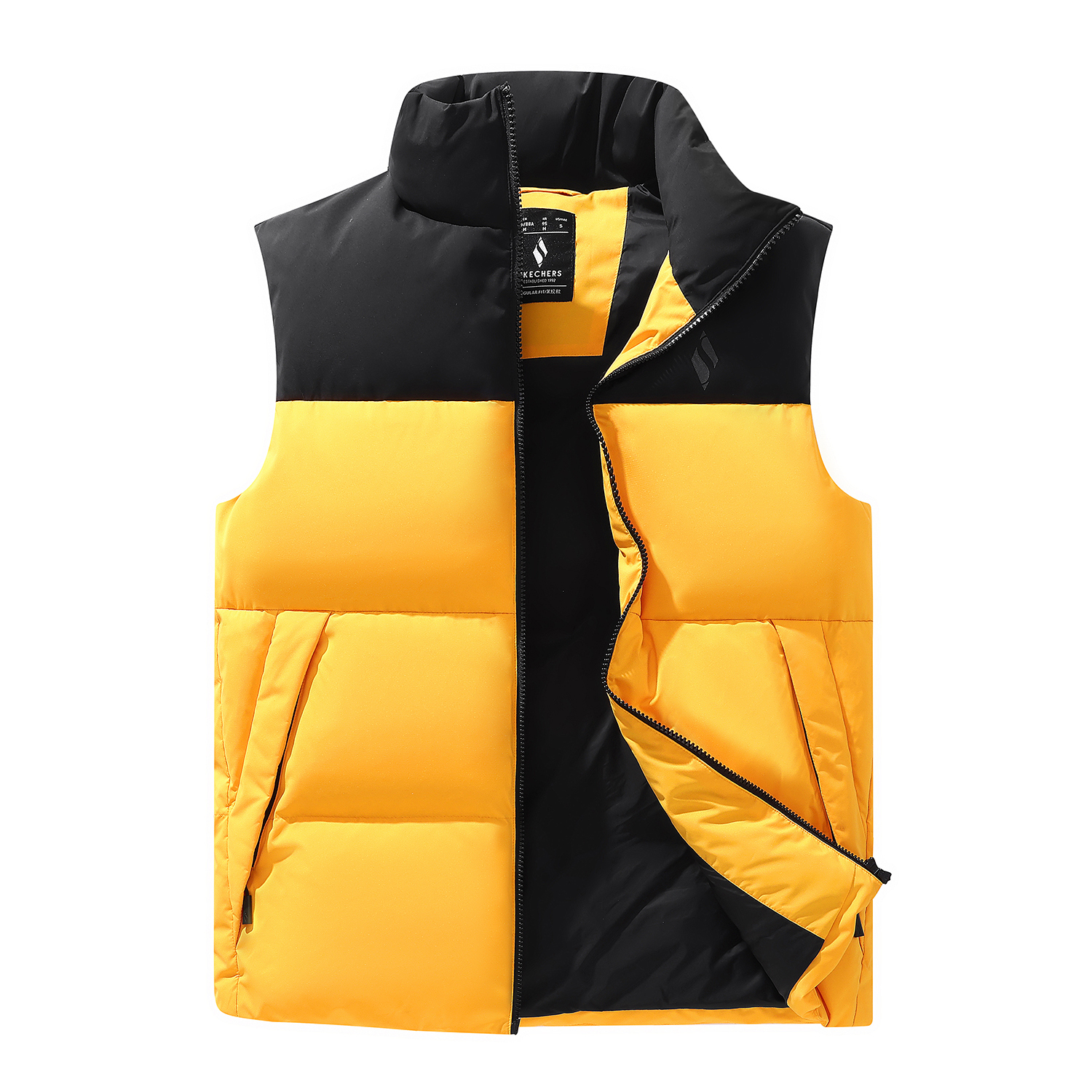 

Skechers Жилет унисекс серии Ячжуан цинково-желтый, Cadmium Yellow