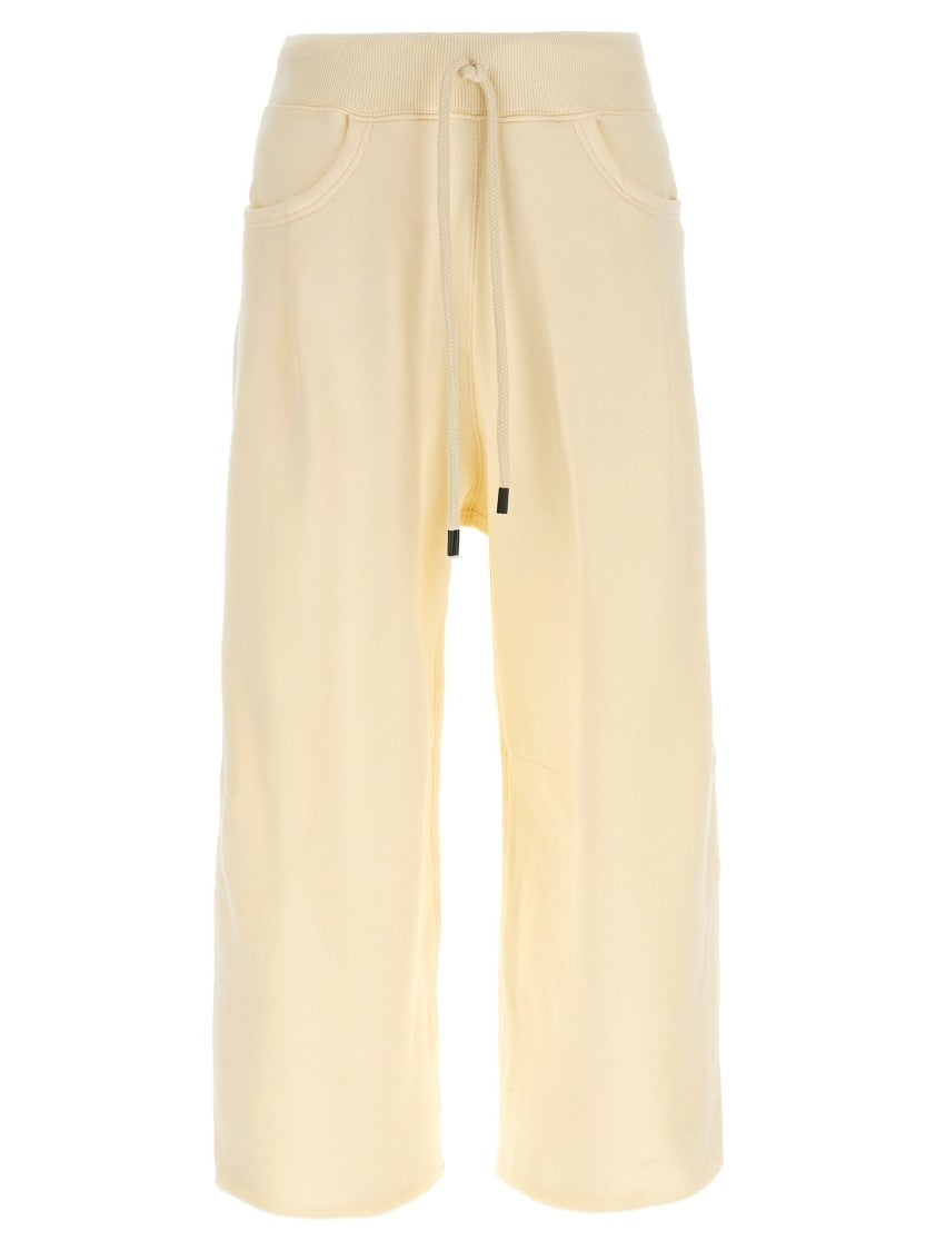 

Флисовые хлопковые джоггеры Crop Style R13, Neutrals