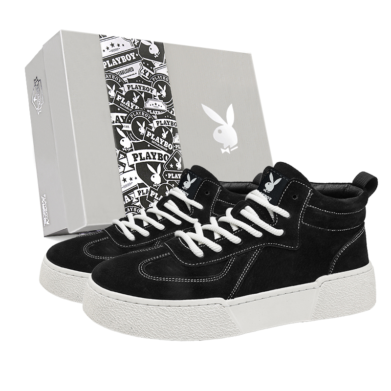 

Мужские кроссовки средней высоты Playboy, Black