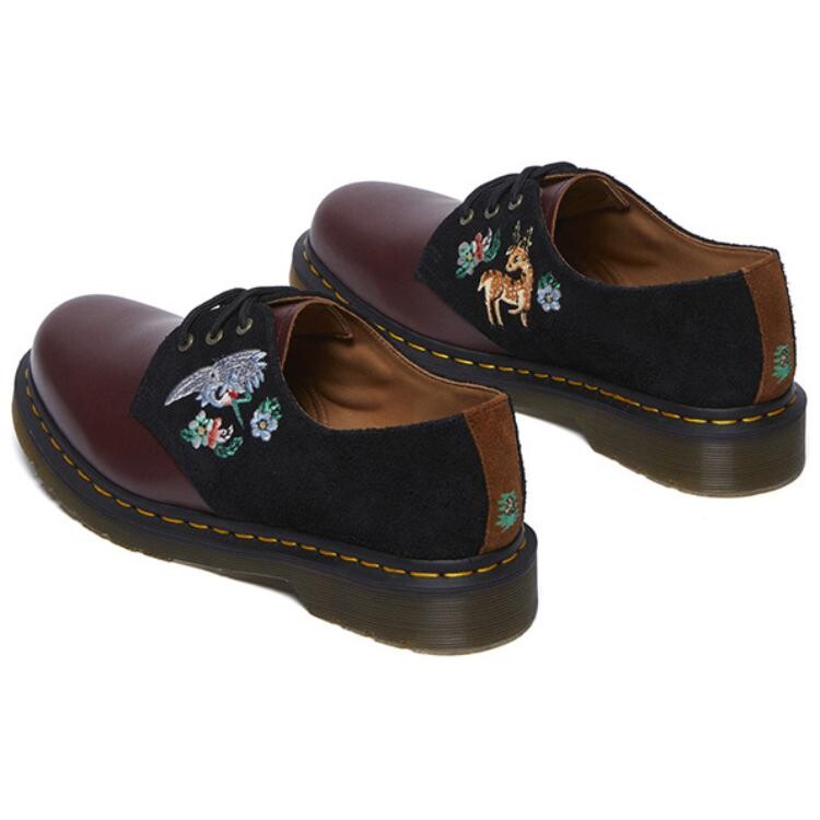 1461 Женская повседневная обувь унисекс черного цвета Dr.Martens — фото 4