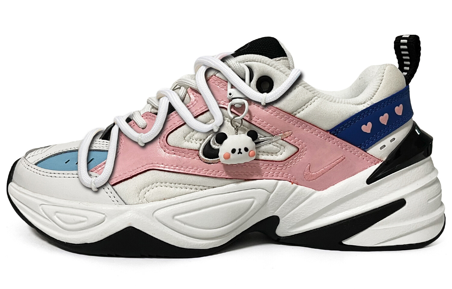 

Кроссовки Nike M2K Chunky Sneakers Women's Low-top Blue/pink, белый