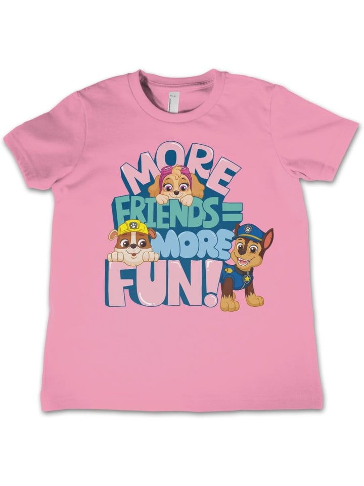 

Футболка Щенячий патруль, больше друзей, больше веселья, дети розового цвета Paw Patrol, Розовый, Футболка Щенячий патруль, больше друзей, больше веселья, дети розового цвета Paw Patrol