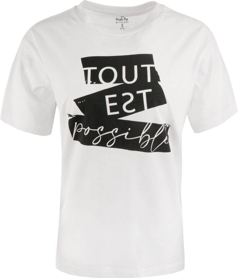 

ZONE PERFECT Женская футболка Minerva White — мягкий хлопок и стильный дизайн.