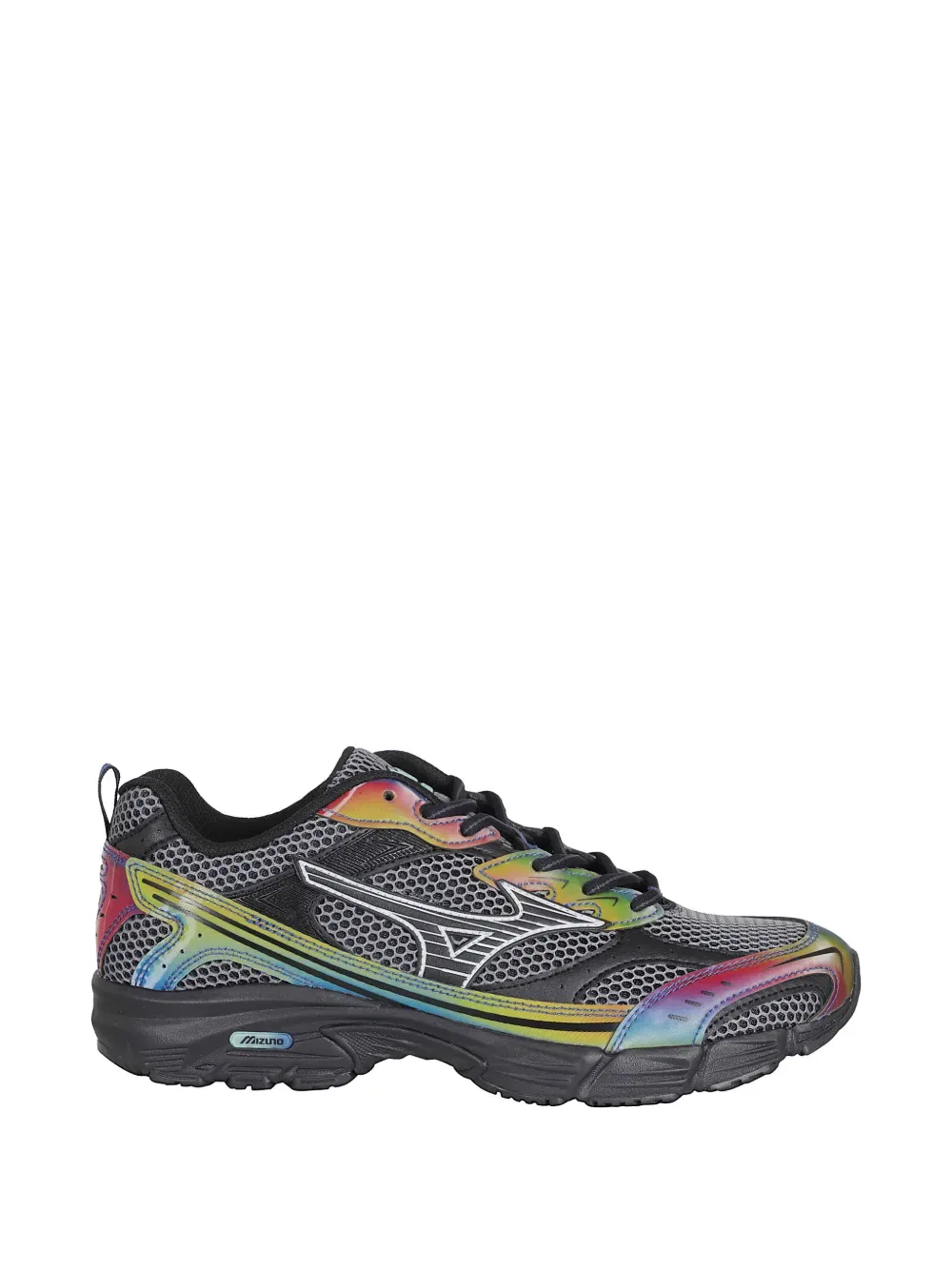Переливающиеся сетчатые кроссовки Mizuno, черный