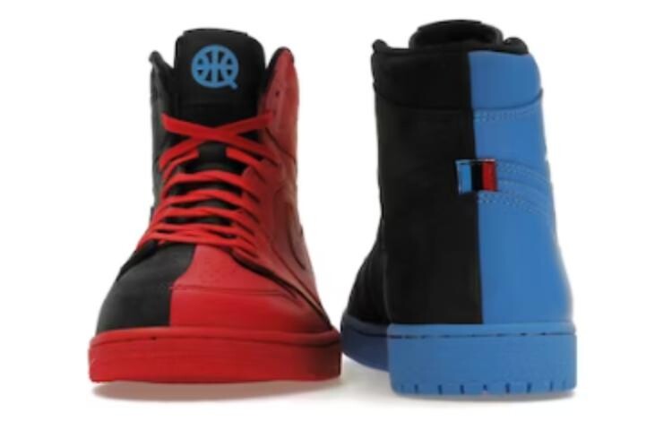 Jordan Air Jordan 1 Баскетбольные кроссовки мужские, Синий — фото 3