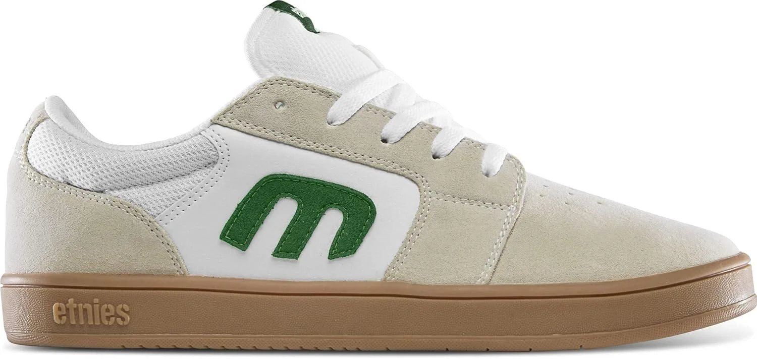 Мужские скейтбордистские кроссовки Etnies Cresta, белый/зеленый