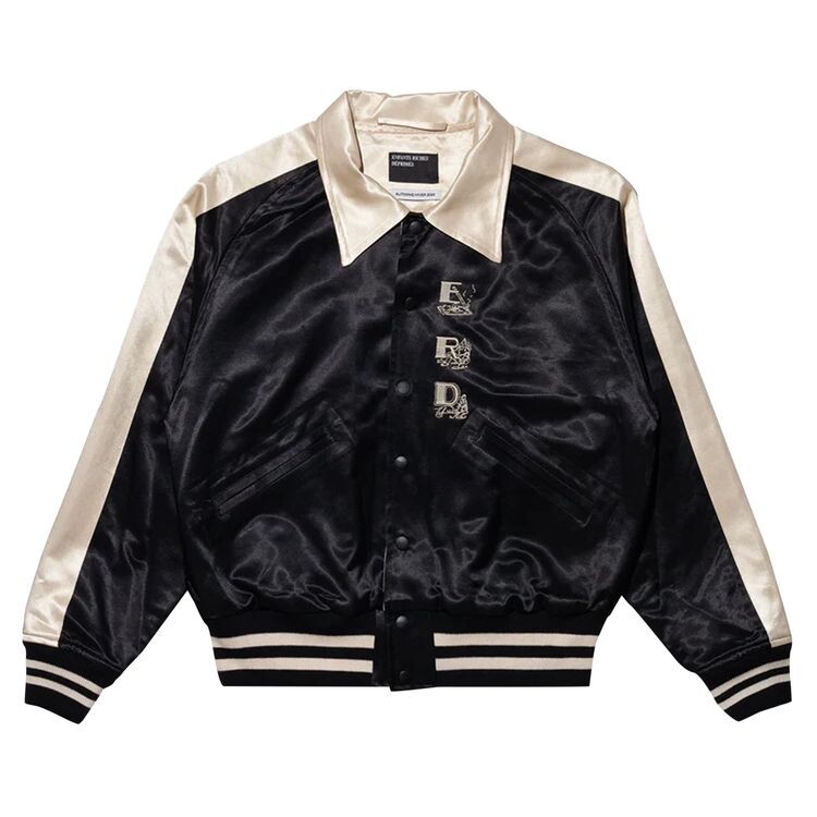 

Куртка Enfants Riches Déprimés Opium Den Varsity NY Edition Jacket Black/Ivory, черный