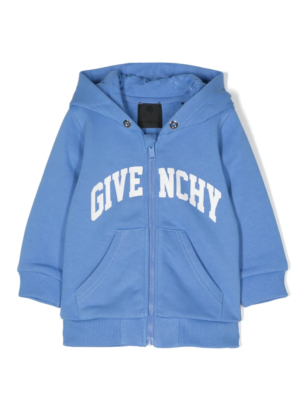 

Худи на молнии Givenchy Kids, синий