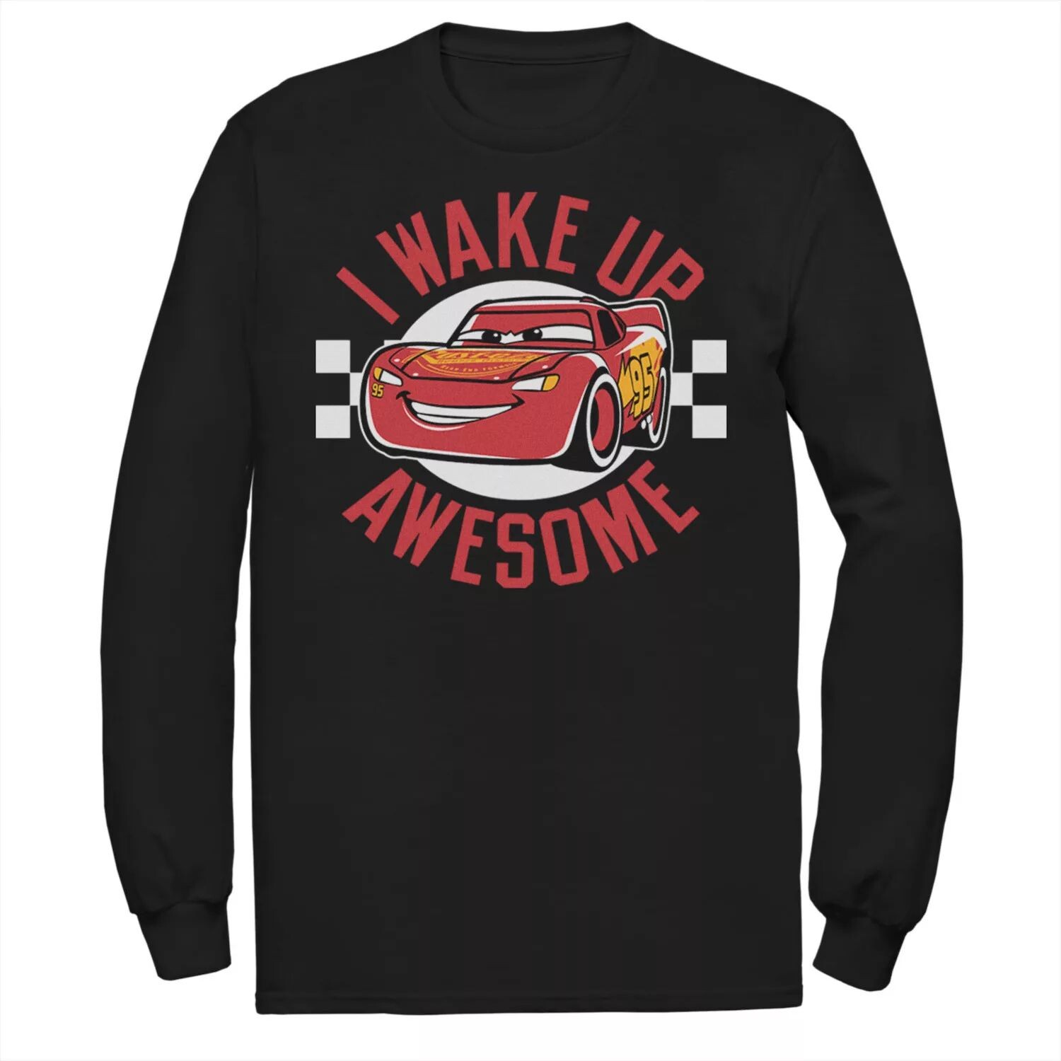 

Мужская футболка Disney/Pixar Cars 3 McQueen Wake Up Awesome Disney / Pixar