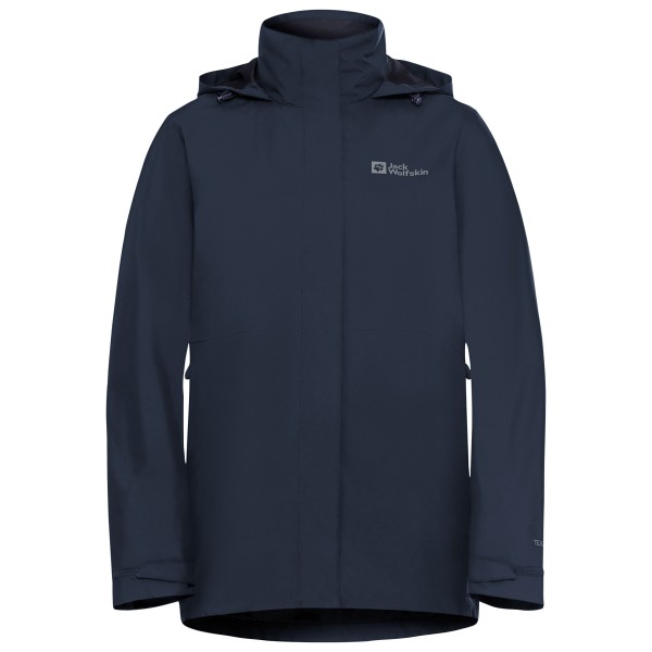 

Женская куртка 3в1 из ротванда - двойная куртка Jack Wolfskin, Midnight Sky