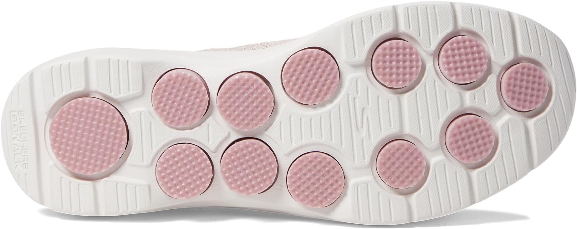 Кроссовки SKECHERS Performance Go Walk 7 Springtime Hands Free Slip-Ins, цвет Light Pink — фото 3