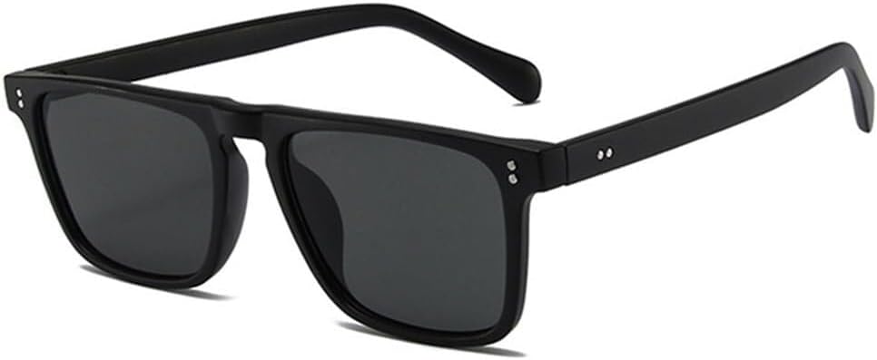 

Солнцезащитные очки Rivets для мужчин и женщин с защитой от УФ-излучения UV400 и прозрачными градиентными линзами. Подходят для вождения, занятий спортом на открытом воздухе, бега и езды на велосипеде Generic, Matte Black Gray