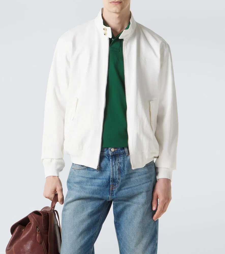 Хлопковая куртка Polo Ralph Lauren, белый — фото 2