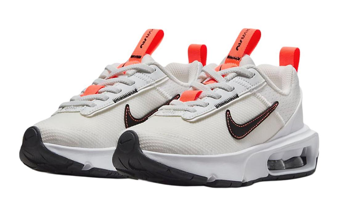Nike Air Max INTRLK GS Устойчивые к истиранию Дышащие Низкие Детские Беговые Кроссовки Белый Красный — фото 2