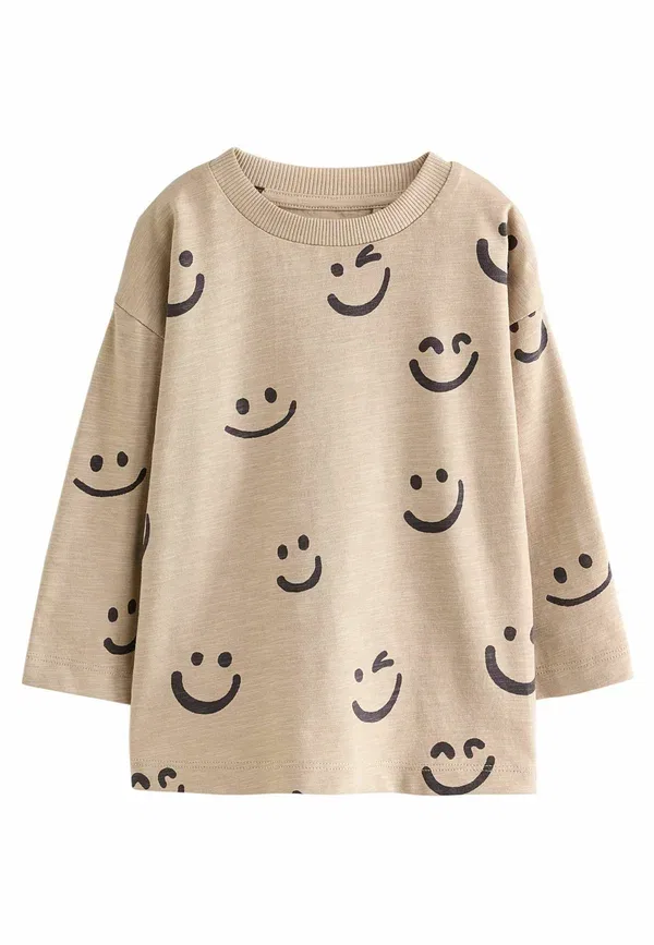 Джемпер Regular fit Next, stone smile, каменный