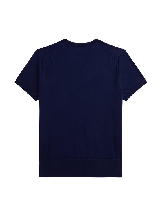 Футболка slim fit 211971872004 Polo Ralph Lauren, синий — фото 2