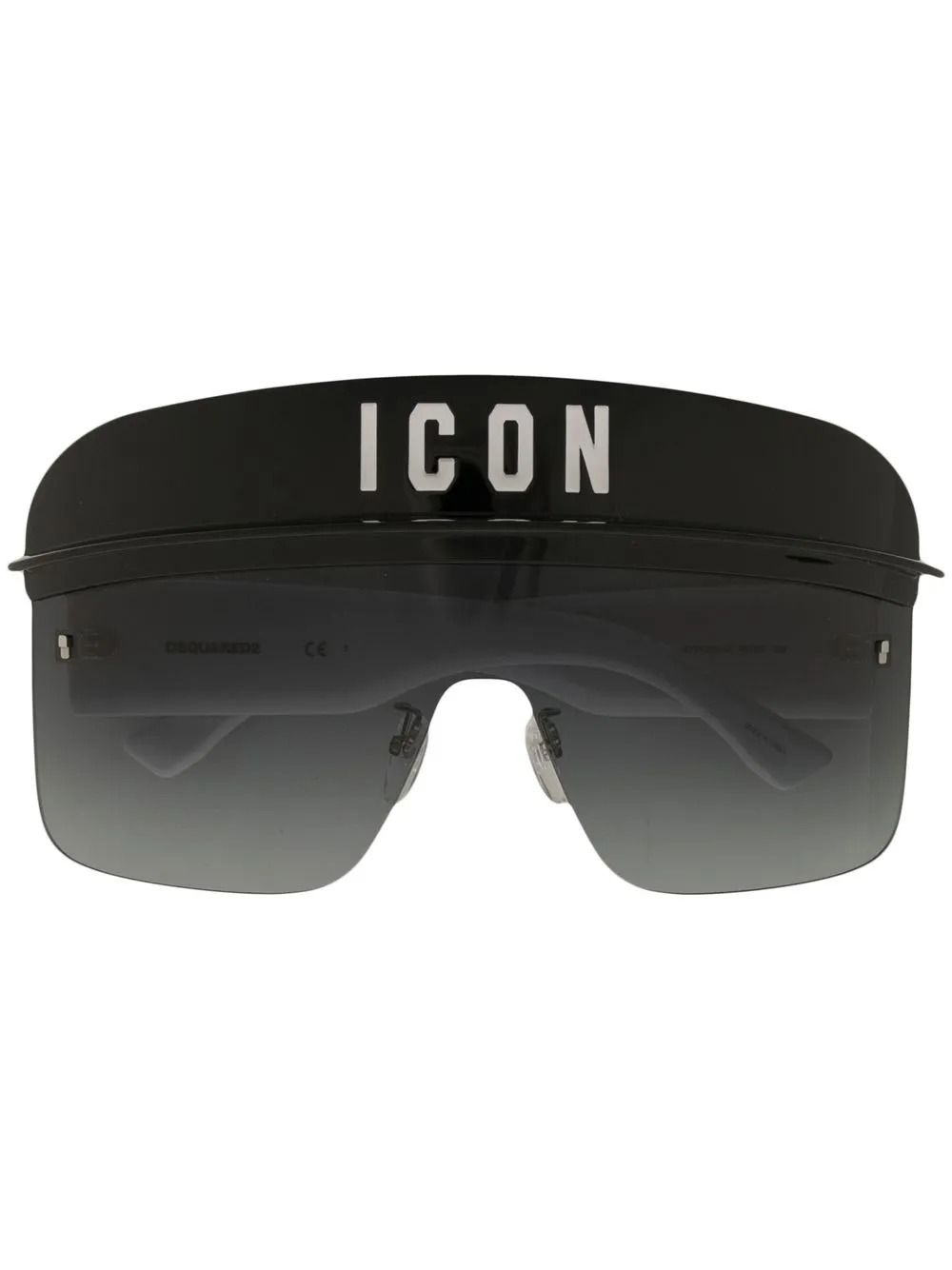 

Солнцезащитные очки-пилоты с логотипом DSQUARED2 EYEWEAR, черный