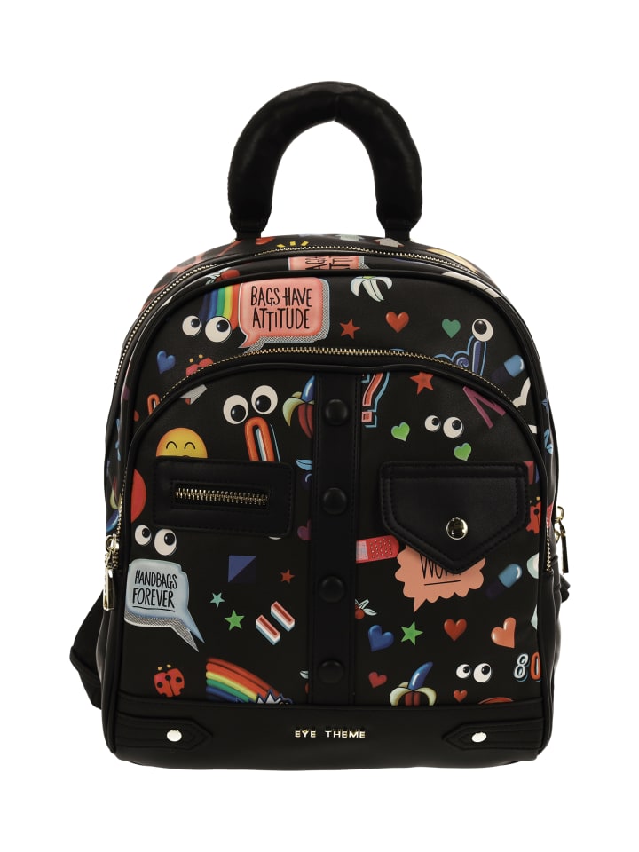 

MyMo Женский рюкзак черного цвета