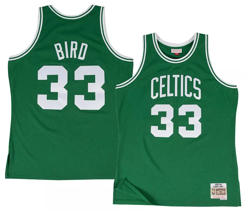 

Мужская майка Mitchell & Ness Boston Celtics Larry Bird #33 Swingman