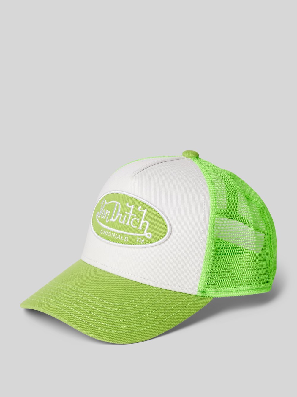 

Кепка с нашивкой-лейблом модель «БОСТОН» Von Dutch, белый