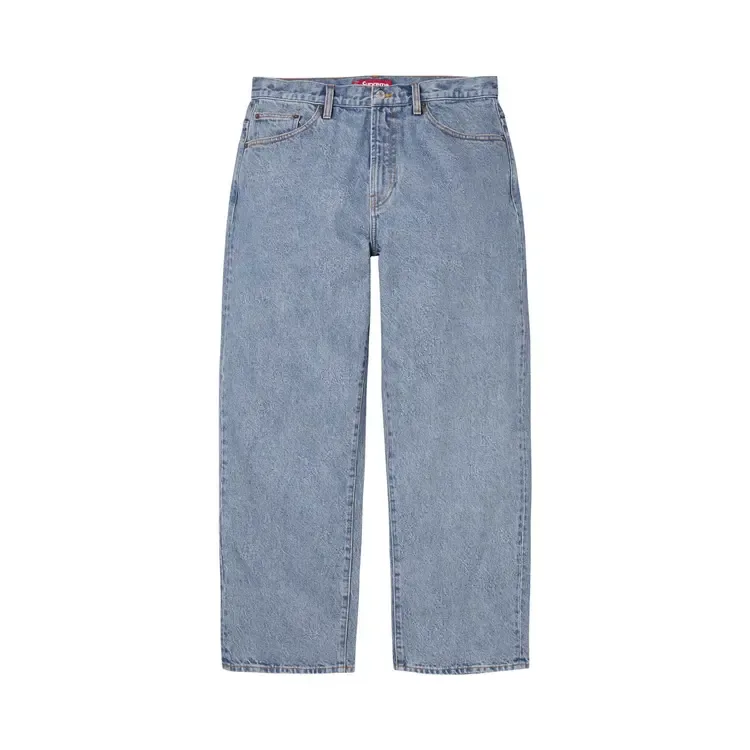 Джинсы Supreme Baggy Jean цвета «выстиранный индиго»