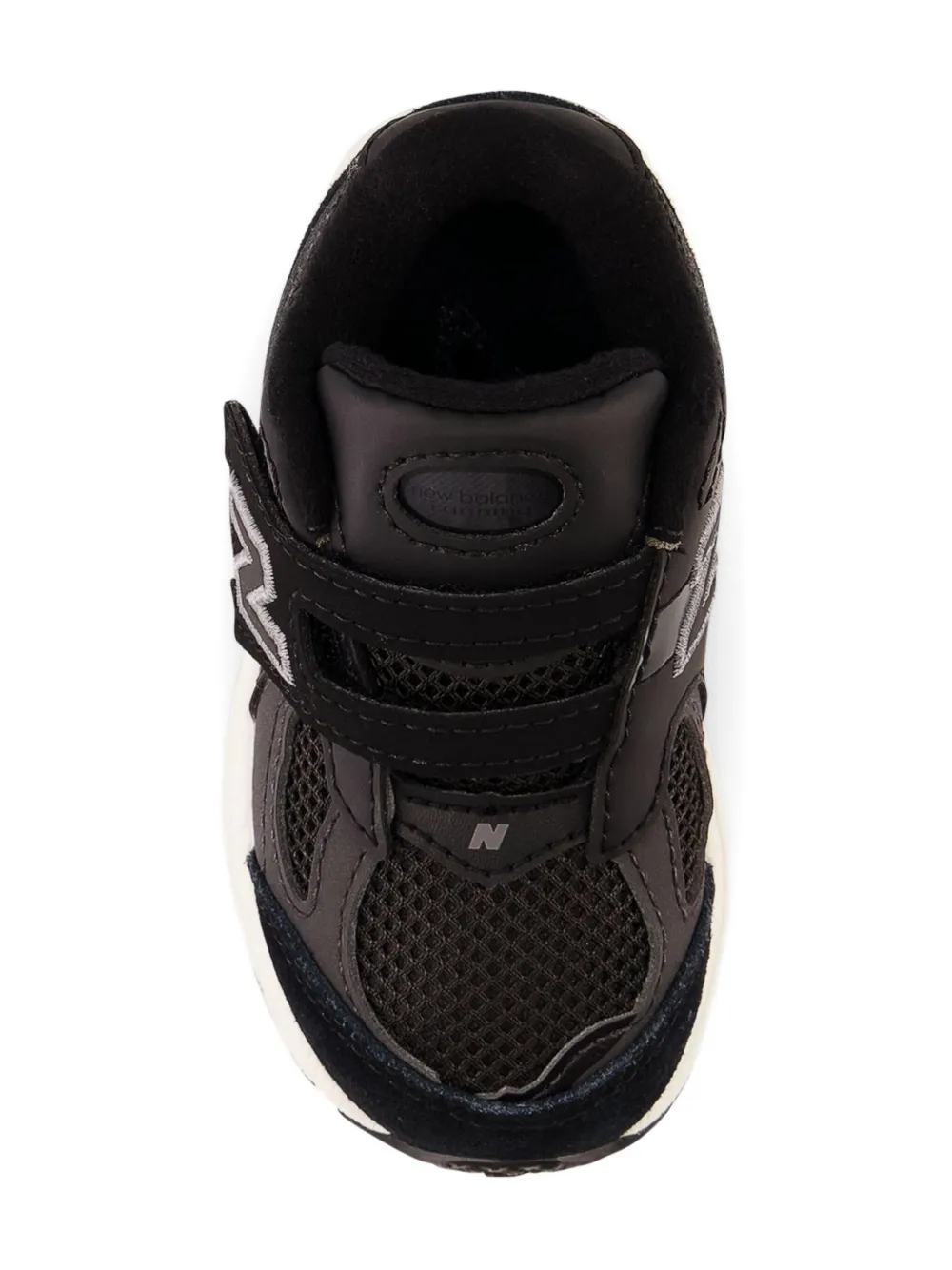 Кроссовки 2002 Hook & Loop New Balance Kids, коричневый — фото 4