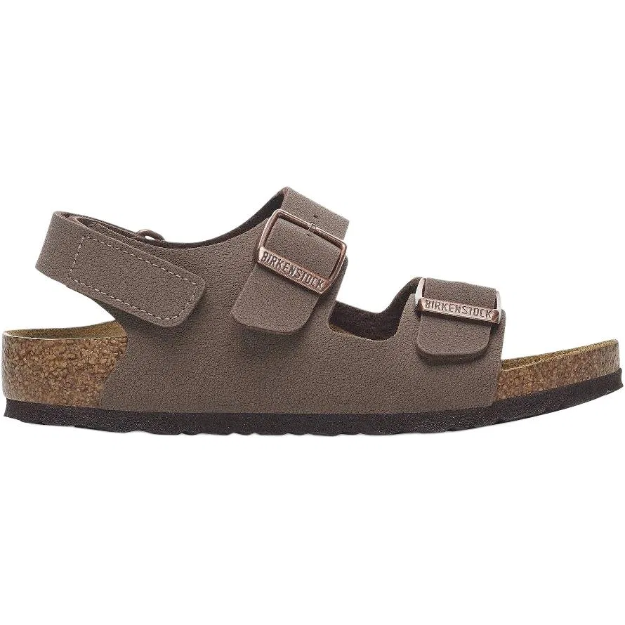 Сандалии Milano Low Top Sandal Brown Kids' Birkenstock — фото 3
