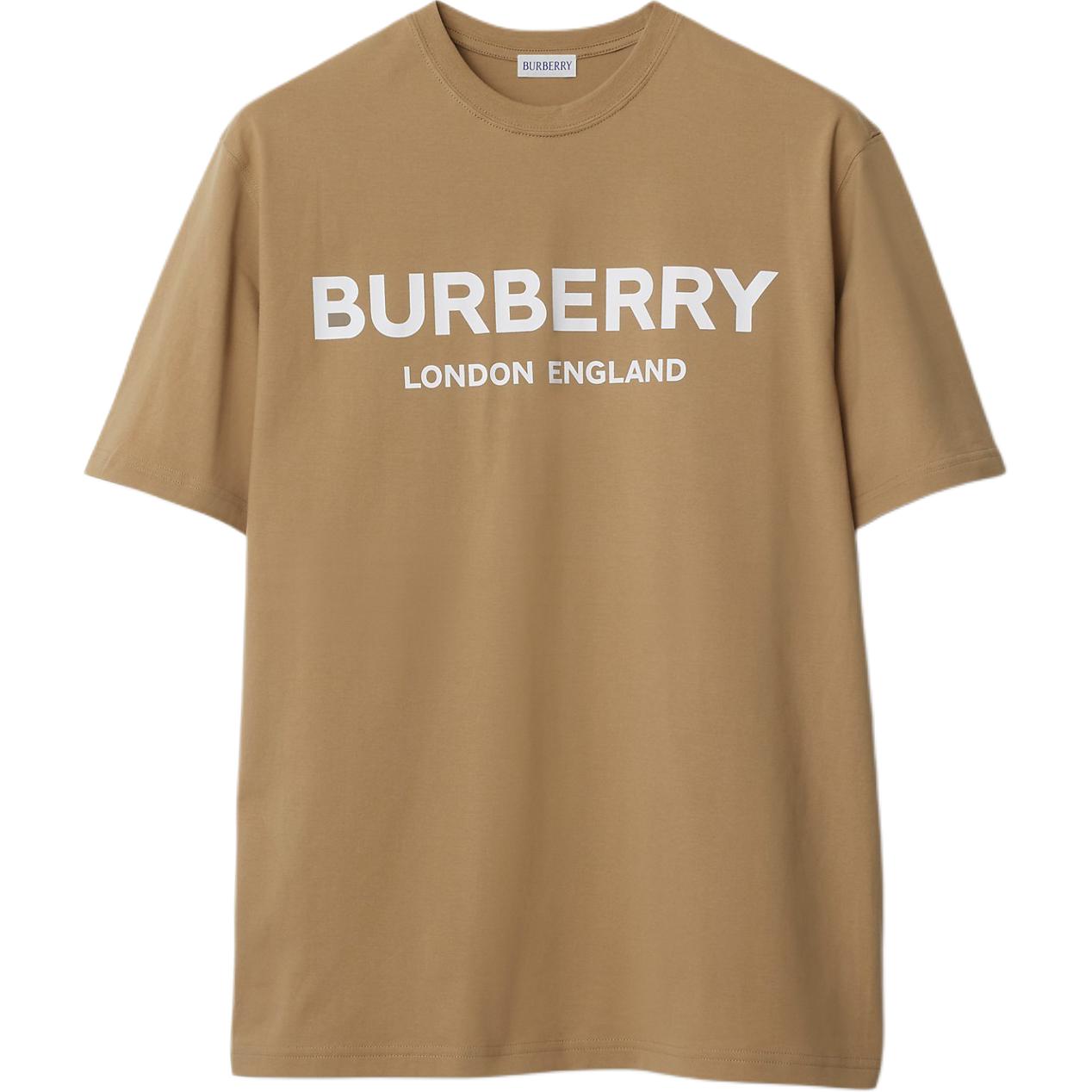 Футболка Burberry мужская бежевая — фото 3