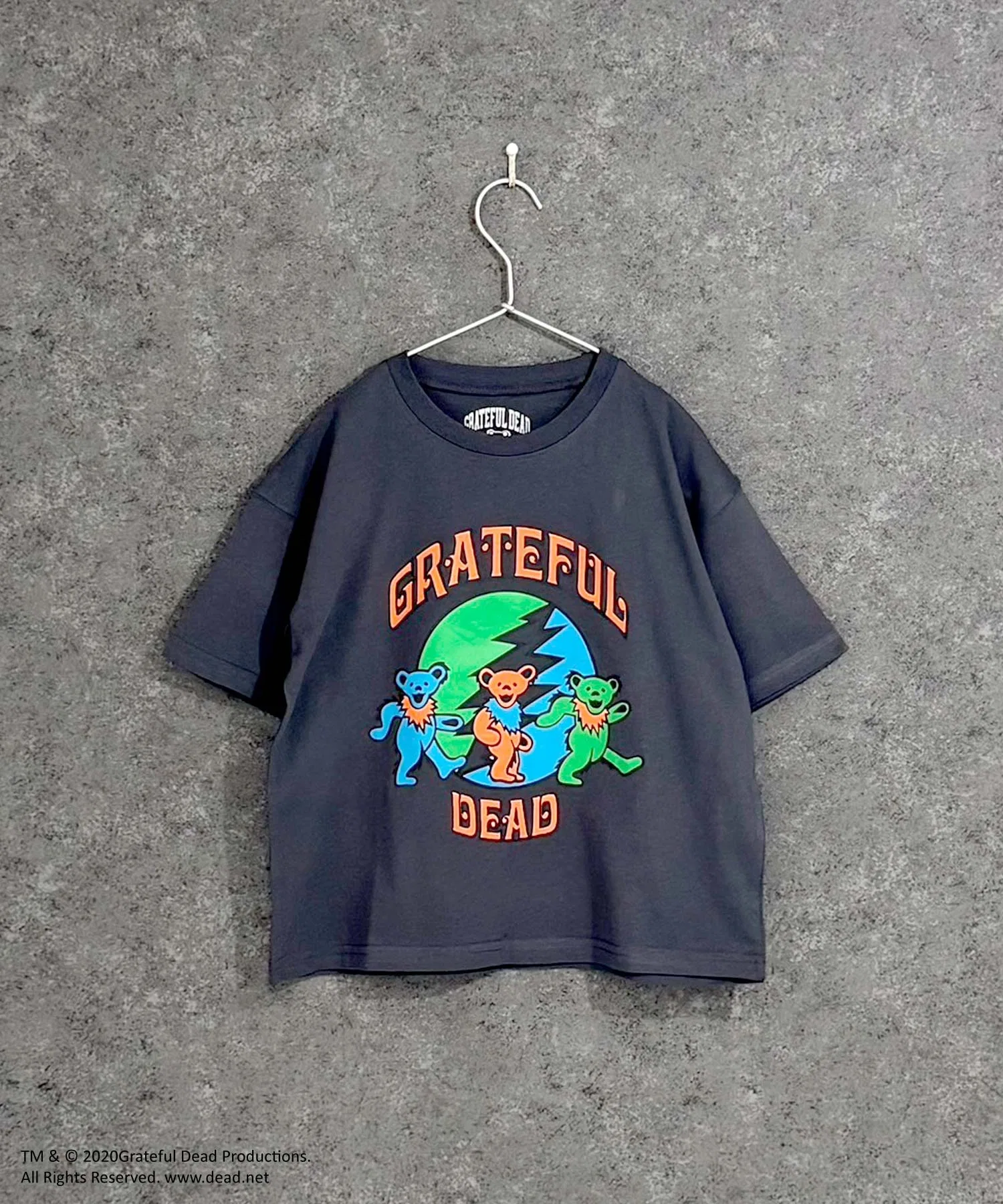Детская футболка SHISKY Grateful Dead оверсайз с коротким рукавом