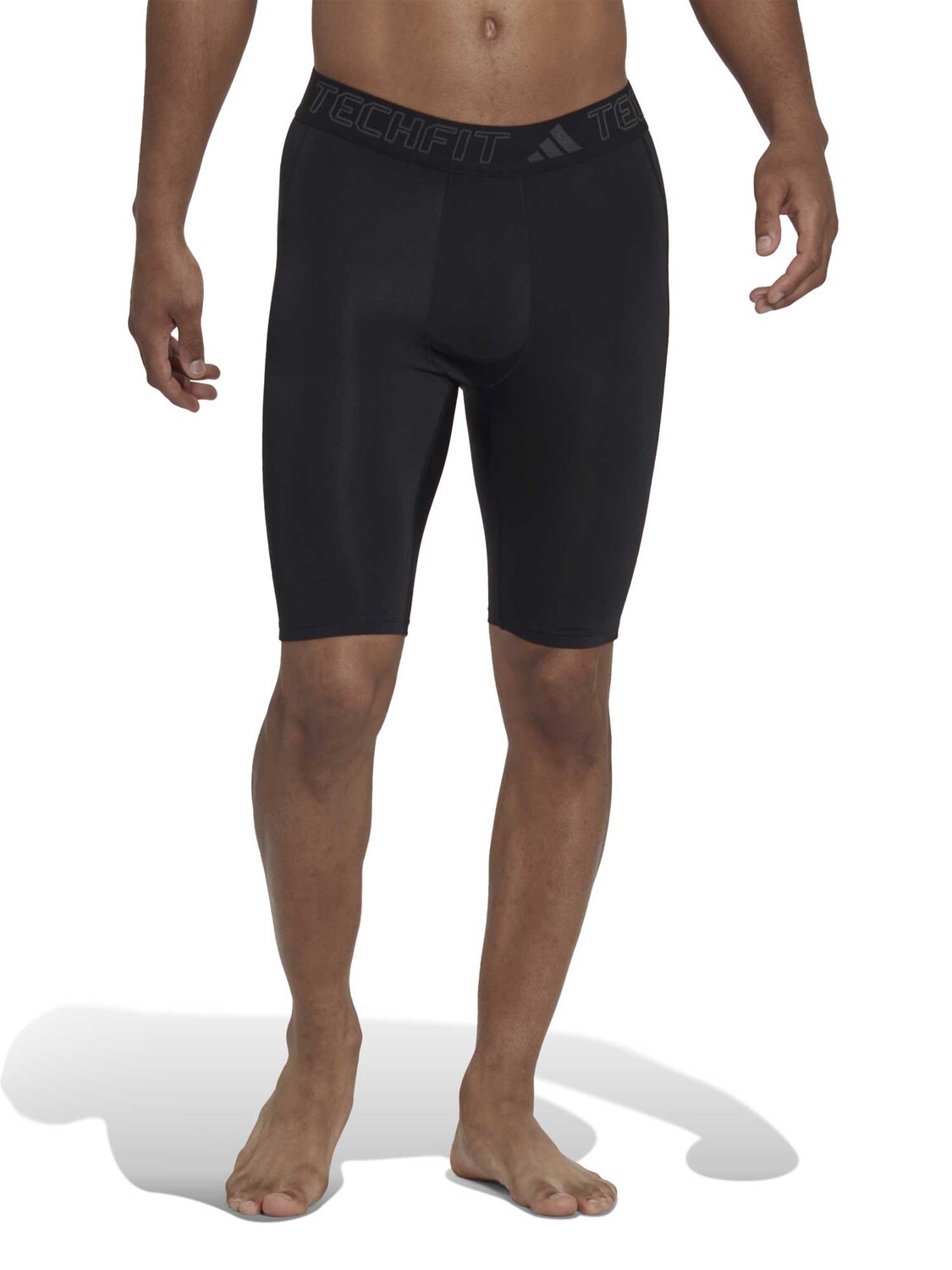 

Тайтсы Adidas Performance Techfit Training Short Tights, черный