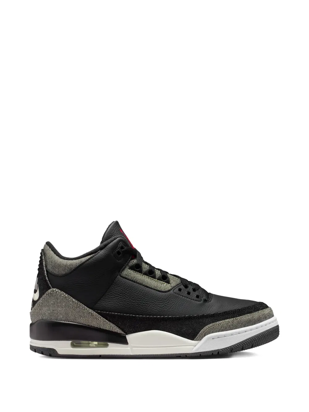 Кроссовки Air Jordan 3 из коллаборации с Levi's, черный