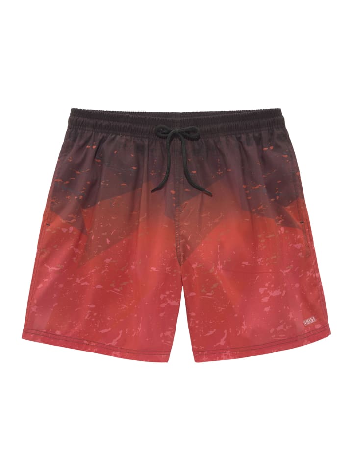 

H.I.S красные плавки с принтом