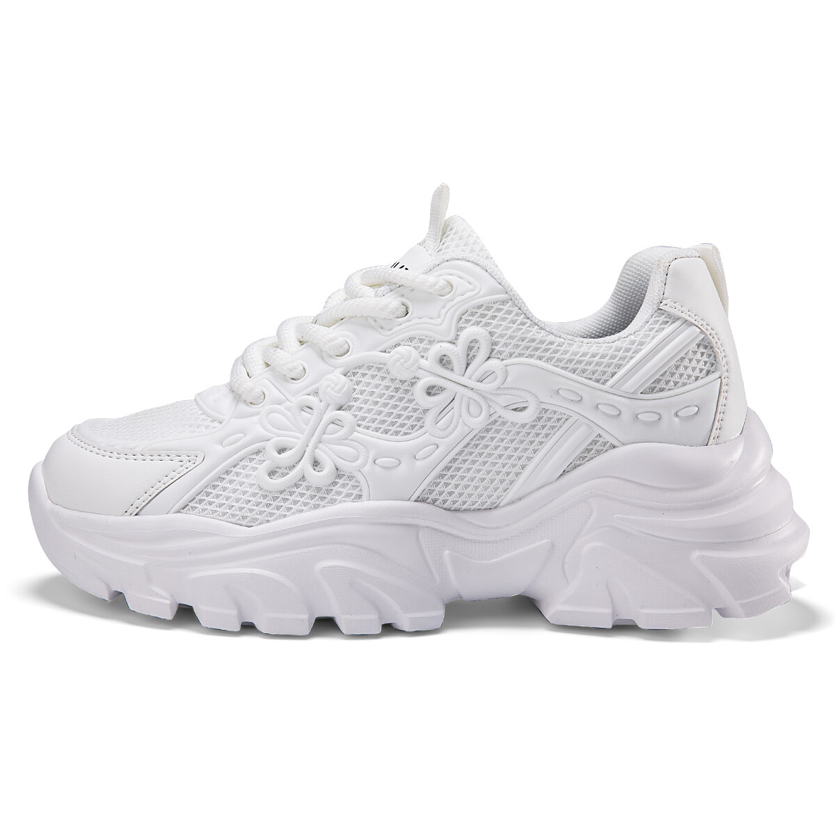 

Кроссовки женские толстые низкие Zove, белый