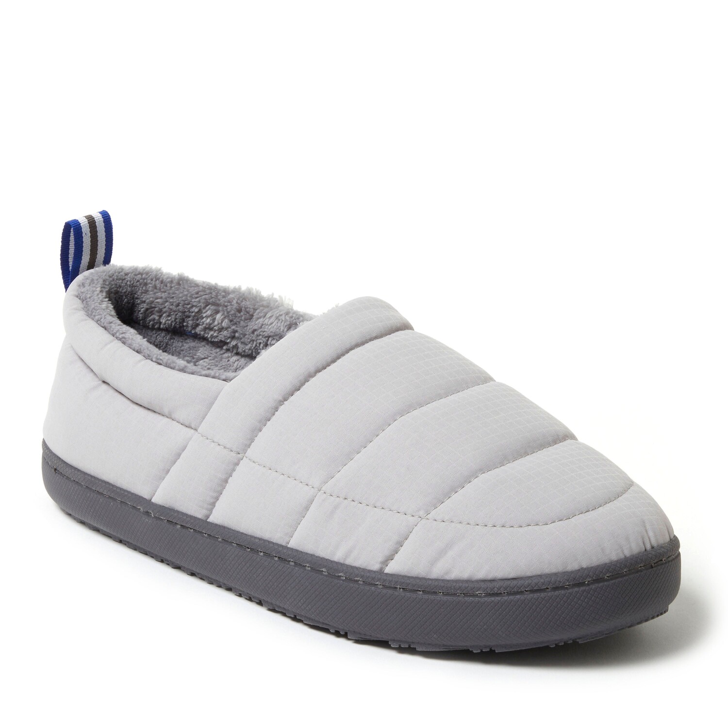 

Мужские слипоны Dearfoams Cullen Ripstop с закрытой спиной, серый