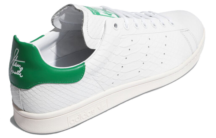 Кроссовки Adidas Originals Stan Smith Recon Italian Crocodile Cloud White — фото 3