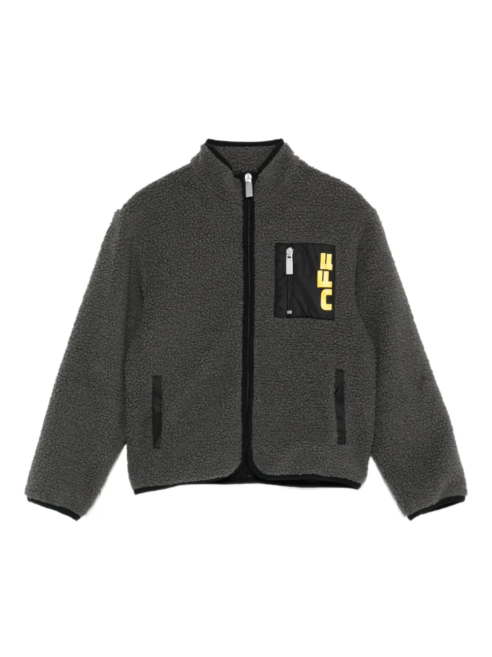 

Куртка на молнии Off-White, серый