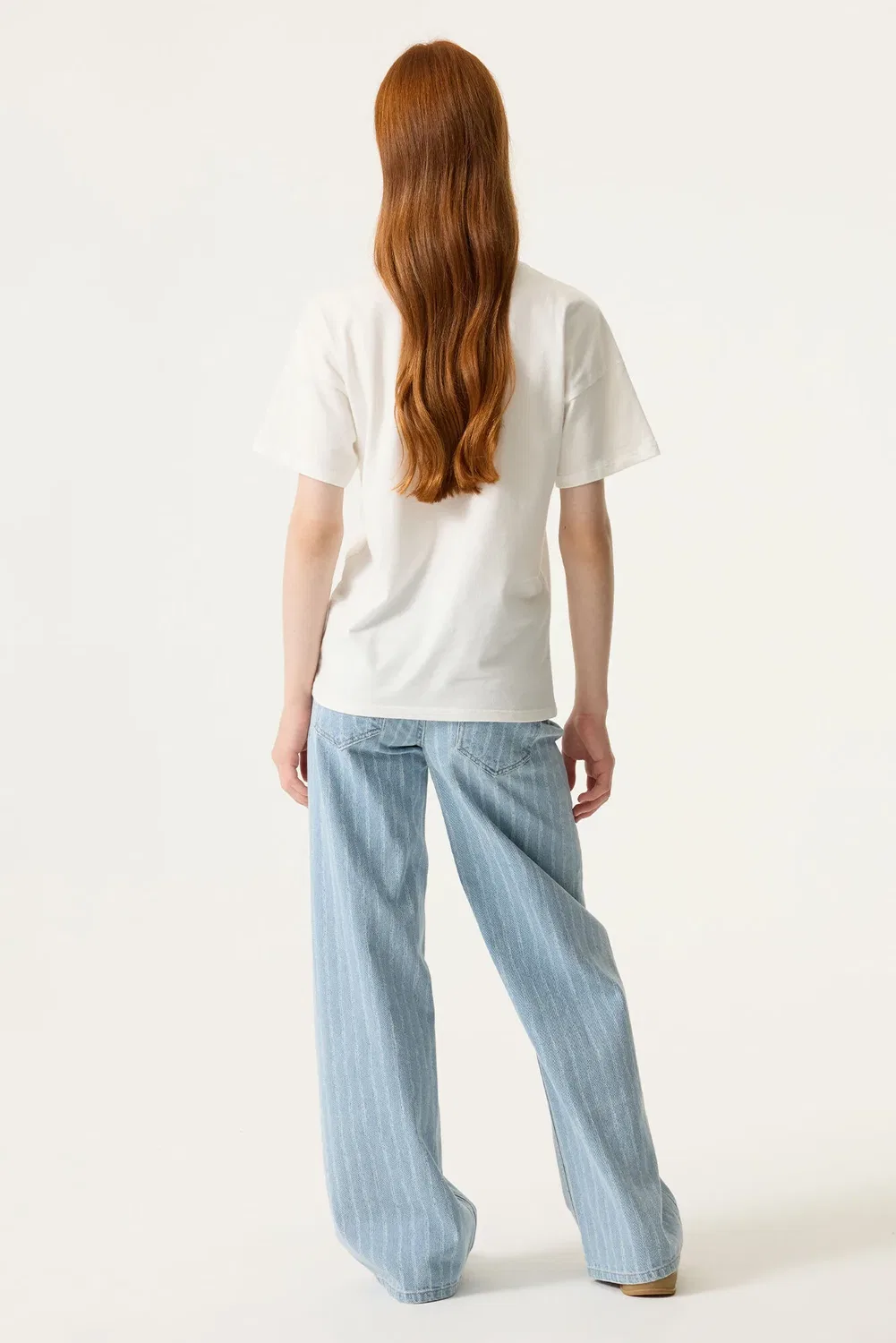Футболка с принтом Garcia, off white — фото 4
