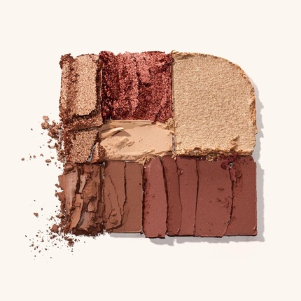 Палитра румян Cozy Glow Eye & Cheek Palette, 6 цветов, стойкие, мерцающие, матовые, веганские духи, без спирта и парабенов, 10 г Catrice — фото 3