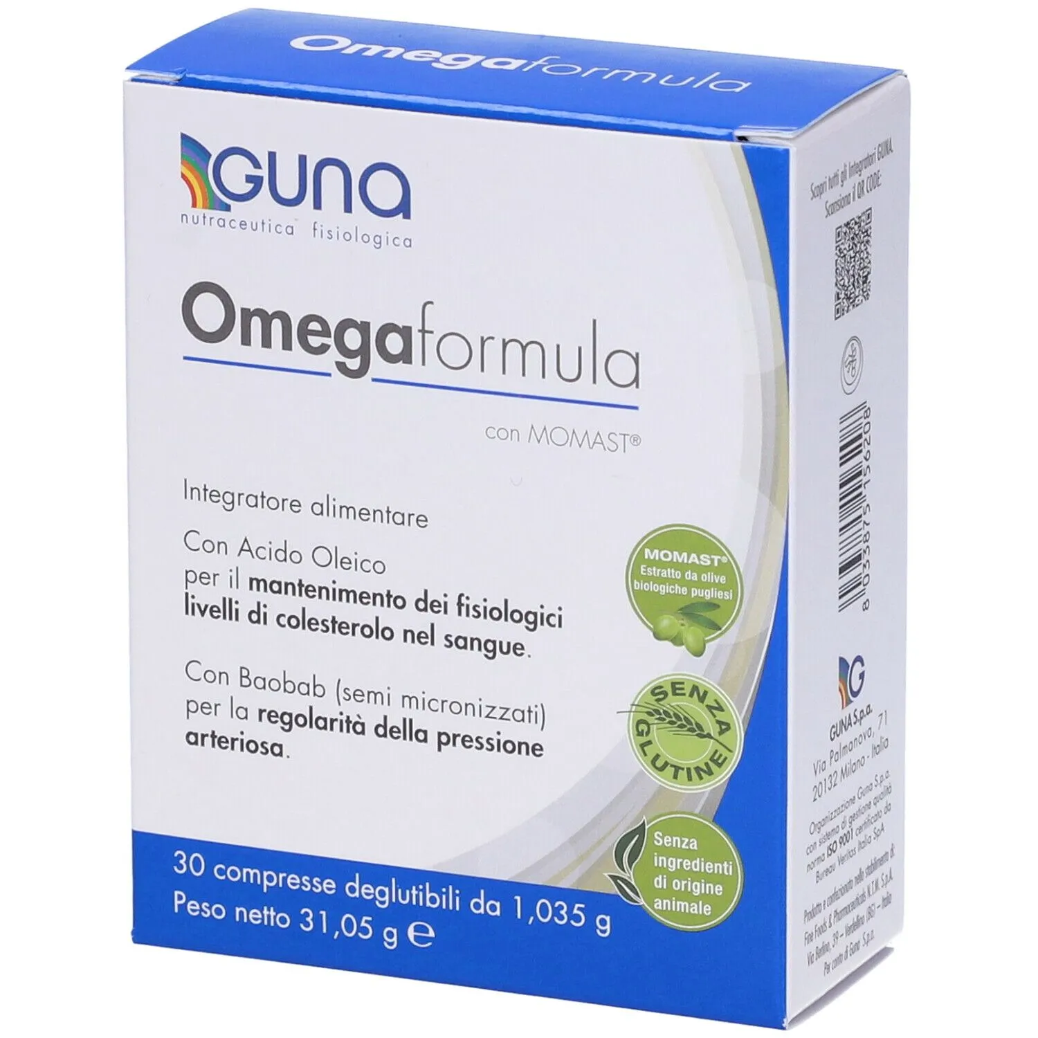 

Omegaformula 30Cpr с витаминами Guna