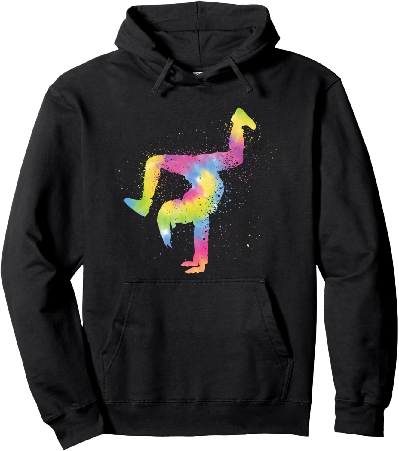 

Ретро-худи для брейк-дансеров Breakdance Girls Floor Mat Breakdancer Clothes, черный