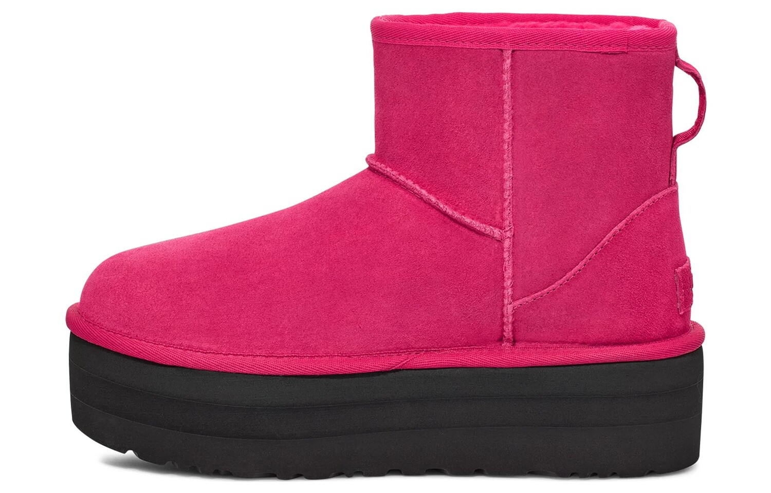 Угги UGG Classic Mini Platform, розовый