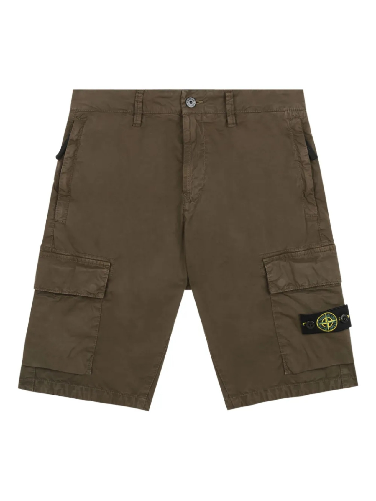

Шорты-карго Stone Island Junior с нашивкой-логотипом, зеленый