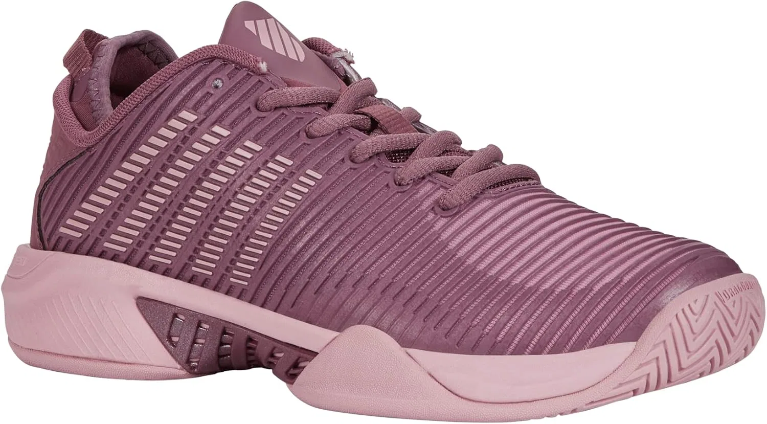 Кроссовки теннисные K-Swiss, цвет Grape Nectar/Cameo Pink