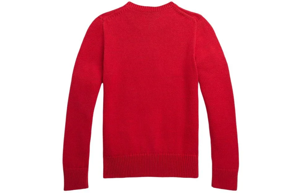 Polo Ralph Lauren Свитер SS24 Red детский — фото 4