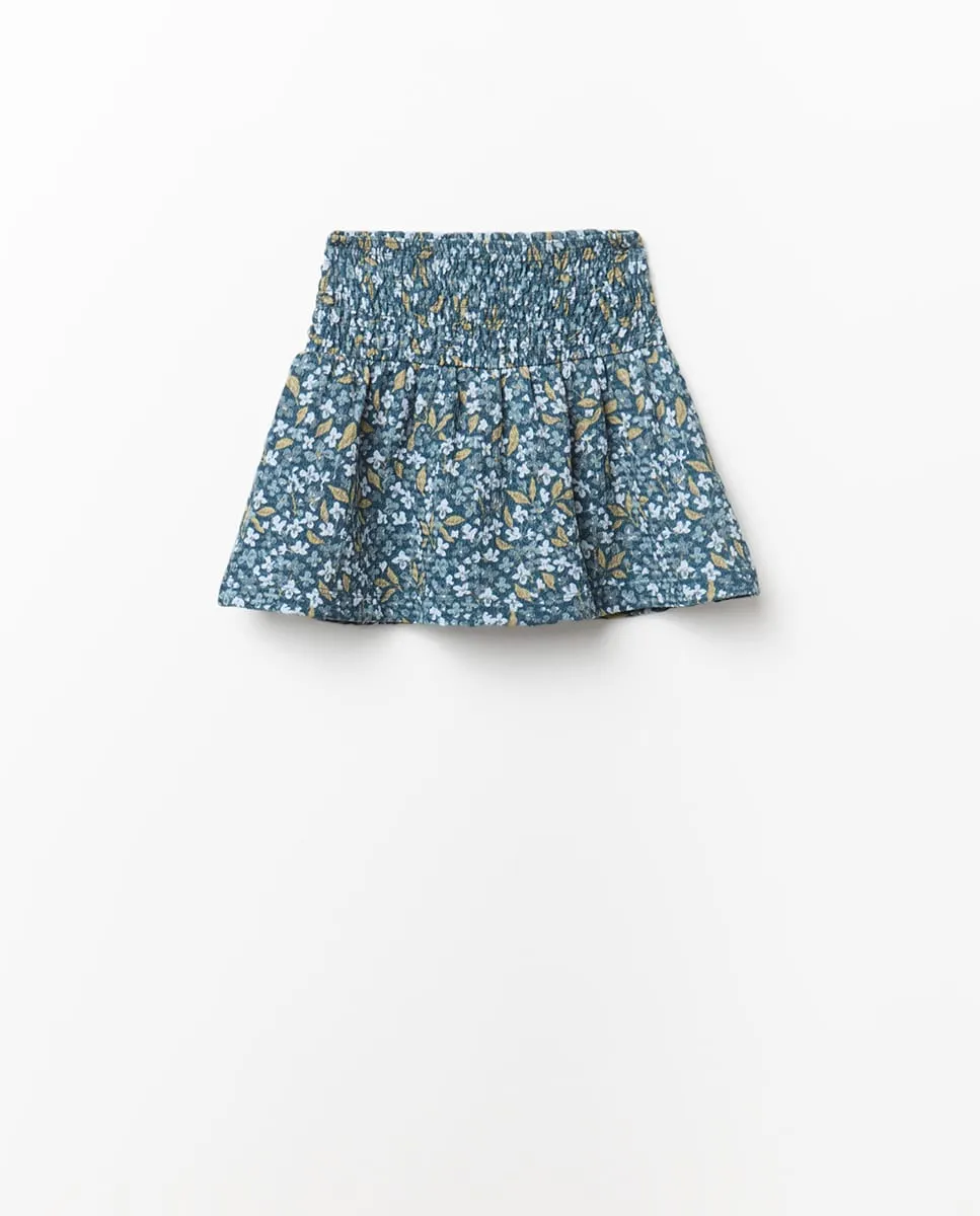 

Складчатая юбка-брюки Sfera, темно-синий