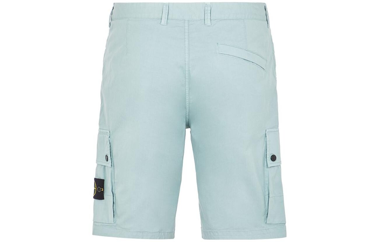 Повседневные шорты мужские синие Stone Island, синий — фото 2
