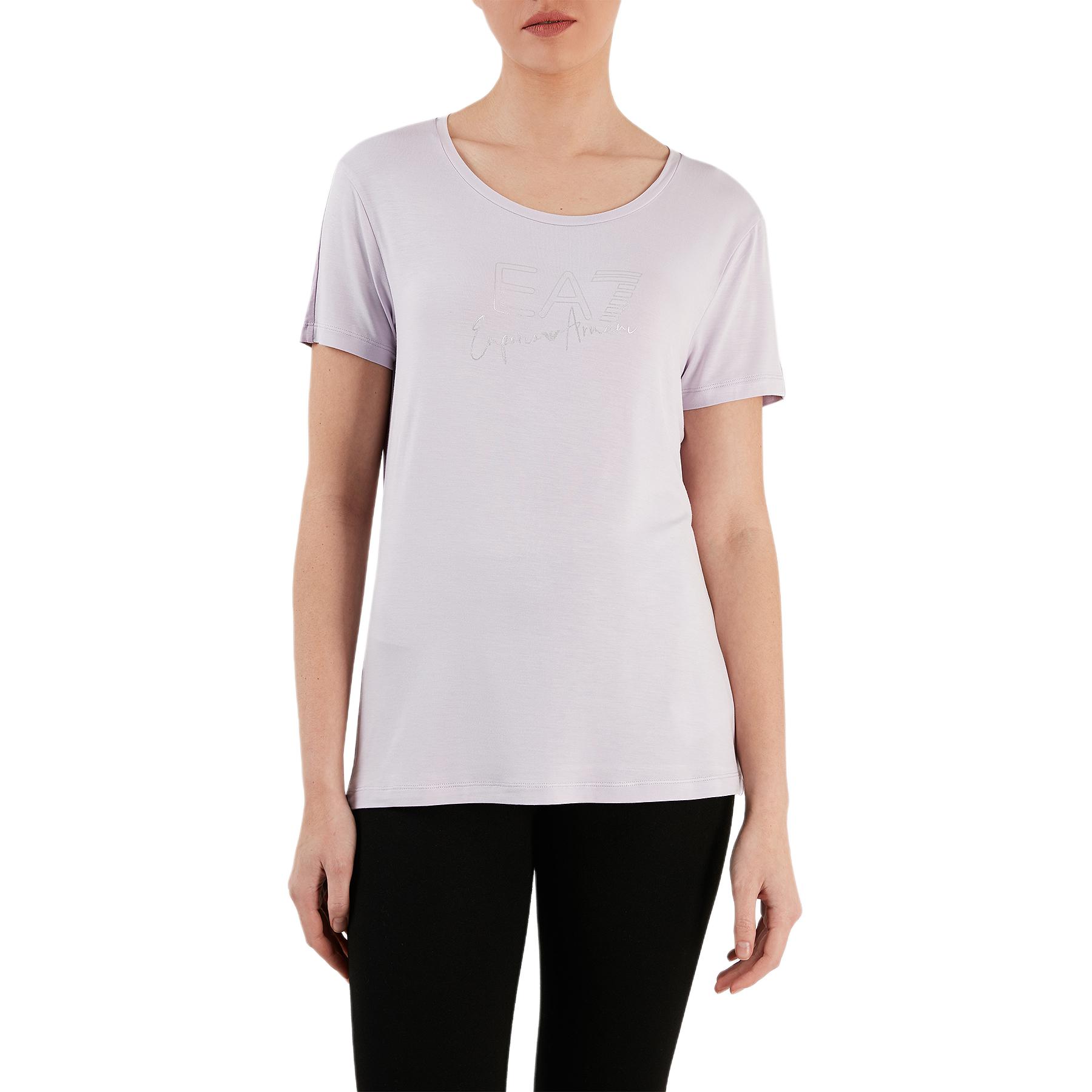 

Футболка женская фиолетовая EA7 EMPORIO ARMANI