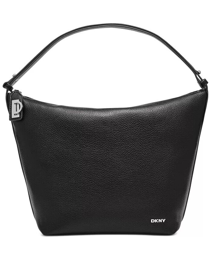 

Маленькая сумка-хобо Lena с ручкой сверху Dkny, бежевый