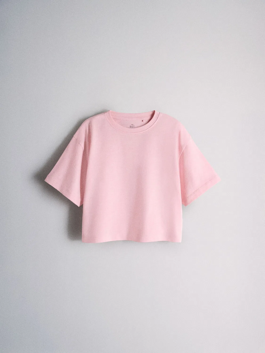 Футболка The Set, Sapphire/Light Grey/Rose/White — фото 4