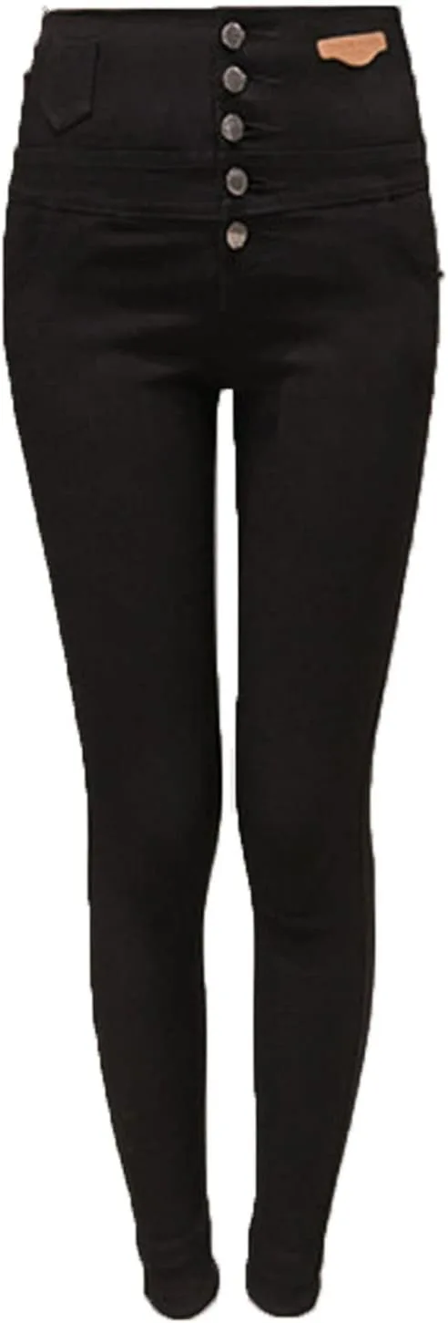 

DGHM-JLMY женские джинсы с высокой талией и эффектом леггинсов